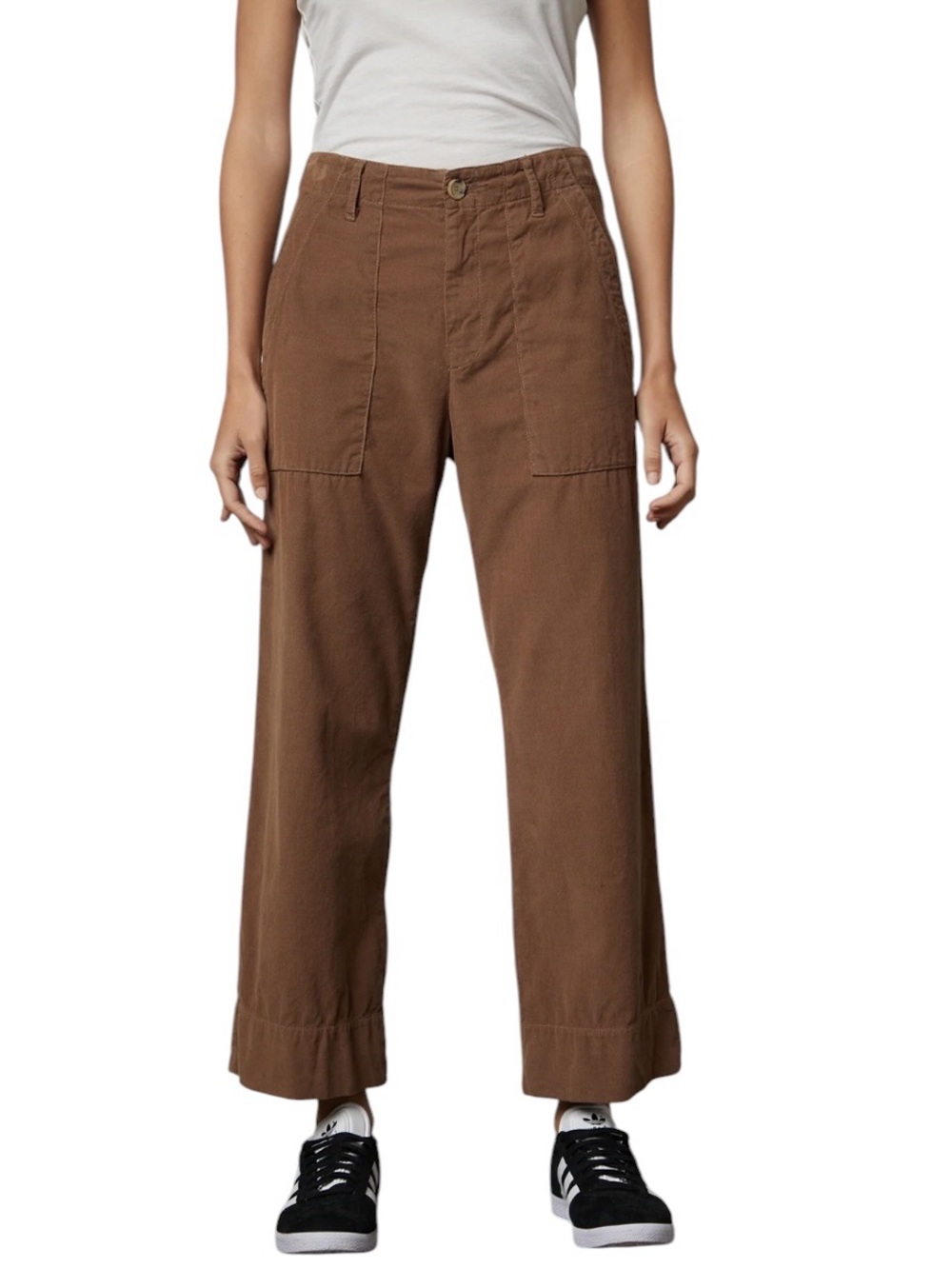 Velvet by Graham & Spencer corduroy wide leg pants size 8 excellent condition